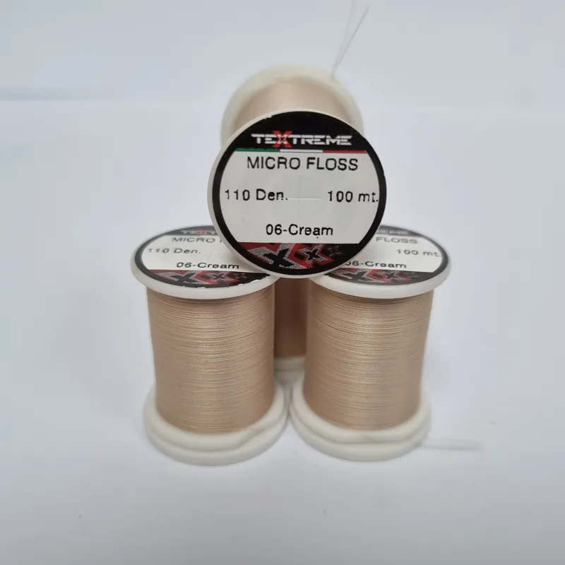 TEXTREME Micro Floss 110 Den in 06-Cream-2